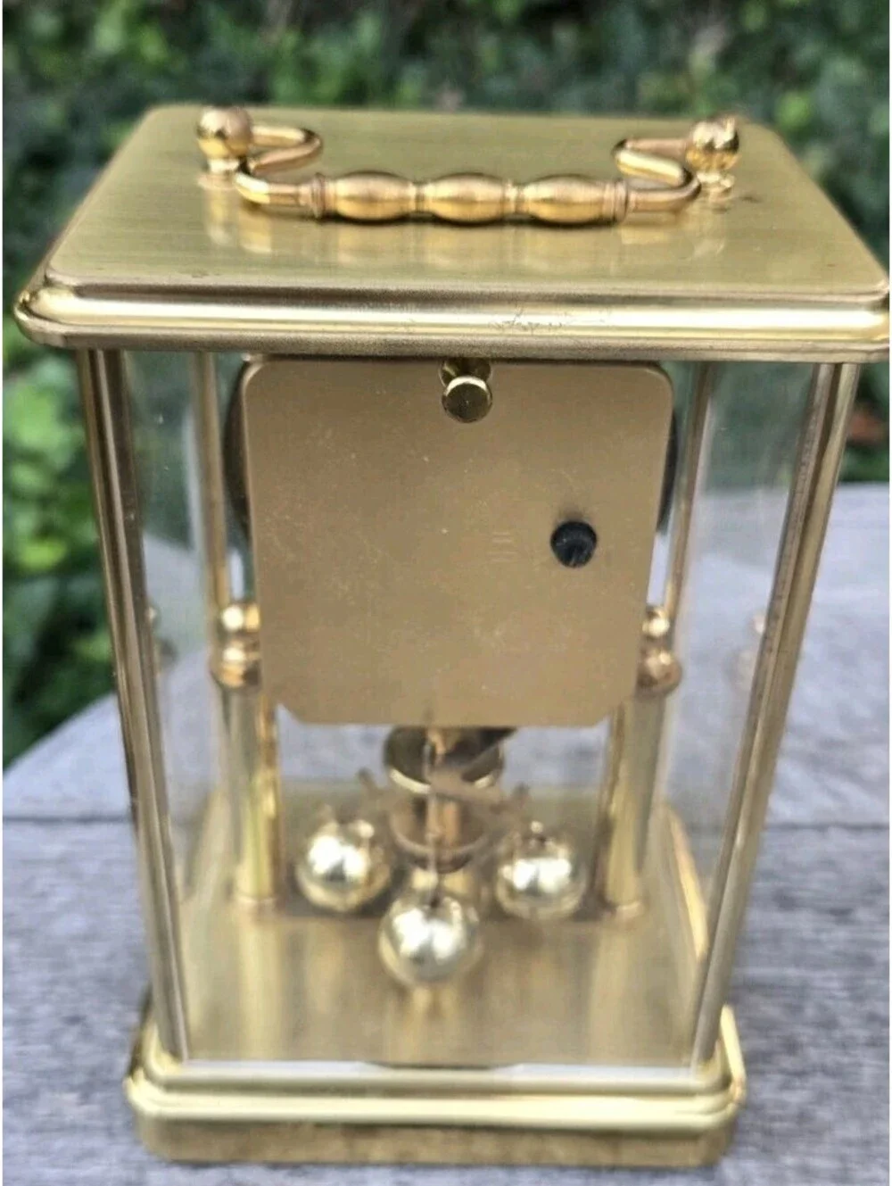 Vintage Elgin Quartz Anniversary Mantel Clock – Made in Japan, Classic Gold Tone
